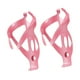 thumbnail image 5 of 2 portabotellas para bicicleta, accesorios para ciclismo al aire libre, ligeros y universales. Rosa, 5 of 9