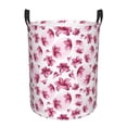 thumbnail image 6 of Lsque Lilies Flowers pattern Laundry Hamper Basket, Tall Woven Rope Hamper Basket for Clothes, Lightweight Storage Basket, Collapsible Waterproof-, 6 of 8