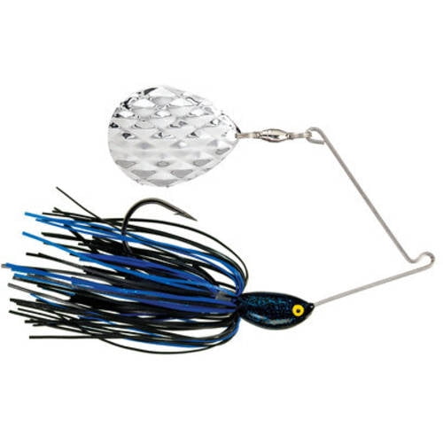 Strike King Ratlin Midnight Special 7/16oz Spinnerbait Lure Black/Blue