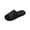 .Black, variant on Agkizg Womens Fall Winter Slippers, House Slippers, Round Toe Open Toe Fuzzy House Slippers Warm Plushes Comfortable Plus Size Casual Indoor Winter Slippers