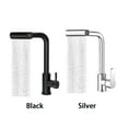 thumbnail image 4 of fastboy Waterfall Kitchen Faucet, Retractable, Rotating Shower Function, Easy To And Suitable Kitchens, And Living Rooms. black Without inlet pipe, 4 of 6