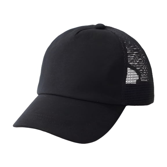 TELOLY Toddler Baseball Hat Black Baseball Cap Cute Black Boy Sun Hat Adjustable Birthday Gift for Toddler Hats Boys 0-1 Year Kids Clothes