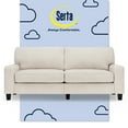 thumbnail image 5 of Serta Palisades 78" Track Arm Sofa with Removable Covers Cream White, 5 of 18