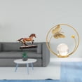 thumbnail image 2 of Figura Decorativa De Colección, Estatua Para Escritorio, Sala De Estar, Muebles, Decoración Del Hogar, Bola De Cristal, Figura De Metal, Adorno De Interior, Soporte Para Estatua, Pasillo,, 2 of 8