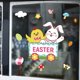 thumbnail image 3 of KAIYANG 9 hojas de pegatinas de Pascua para ventana, 126 piezas de pegatinas de Pascua, decoraciones de Pascua, conejito de Pascua, huevos de Pascua (Pascua-A), 3 of 5