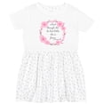 thumbnail image 3 of Inktastic And Though She Be but Little She is Fierce Girls Toddler Dress, 3 of 5