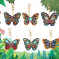 thumbnail image 3 of Llaveros Kits Pintura Diamantes Por Números Llavero Mosaico Imitación 6 Piezas Ygjytge, 3 of 9