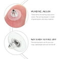thumbnail image 3 of 100 Pcs Dos pour Boucles d'Oreilles Dos de Sécurité pour Boucles d'Oreilles, 3 of 9