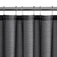 thumbnail image 3 of Mainstays Linear Square Gray Fabric Shower Curtain, 72” x 72”, 3 of 10