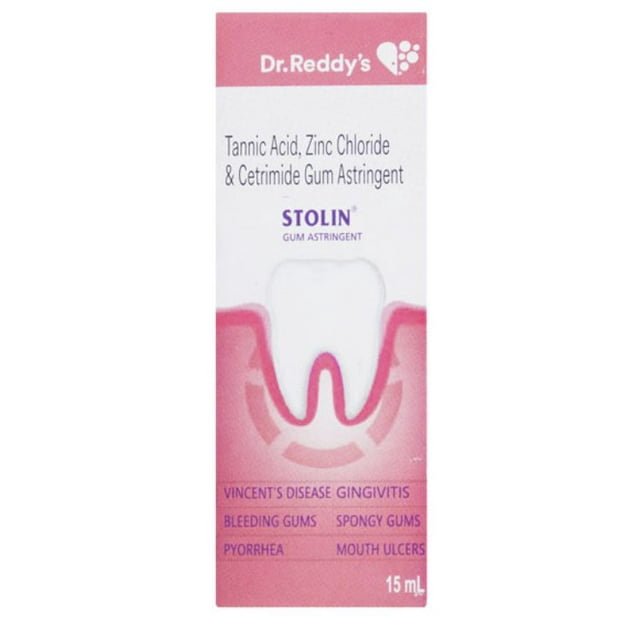 Stolin Gum Astringent Oral Care Supplements 15 ml Gum Pain - Walmart.com