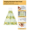 thumbnail image 4 of Coffee Pattern Hand Towels Microfiber Absorbent Soft Children Towel Handkerchief Bathroom Kitchen Dishcloth, 4 of 7