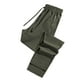 thumbnail image 1 of Pantalones de chándal unisex con estampado floral y cintura elástica - Estilo informal holgado, material de poliéster suave, múltiples tallas para hombre/mujer, 1 of 3