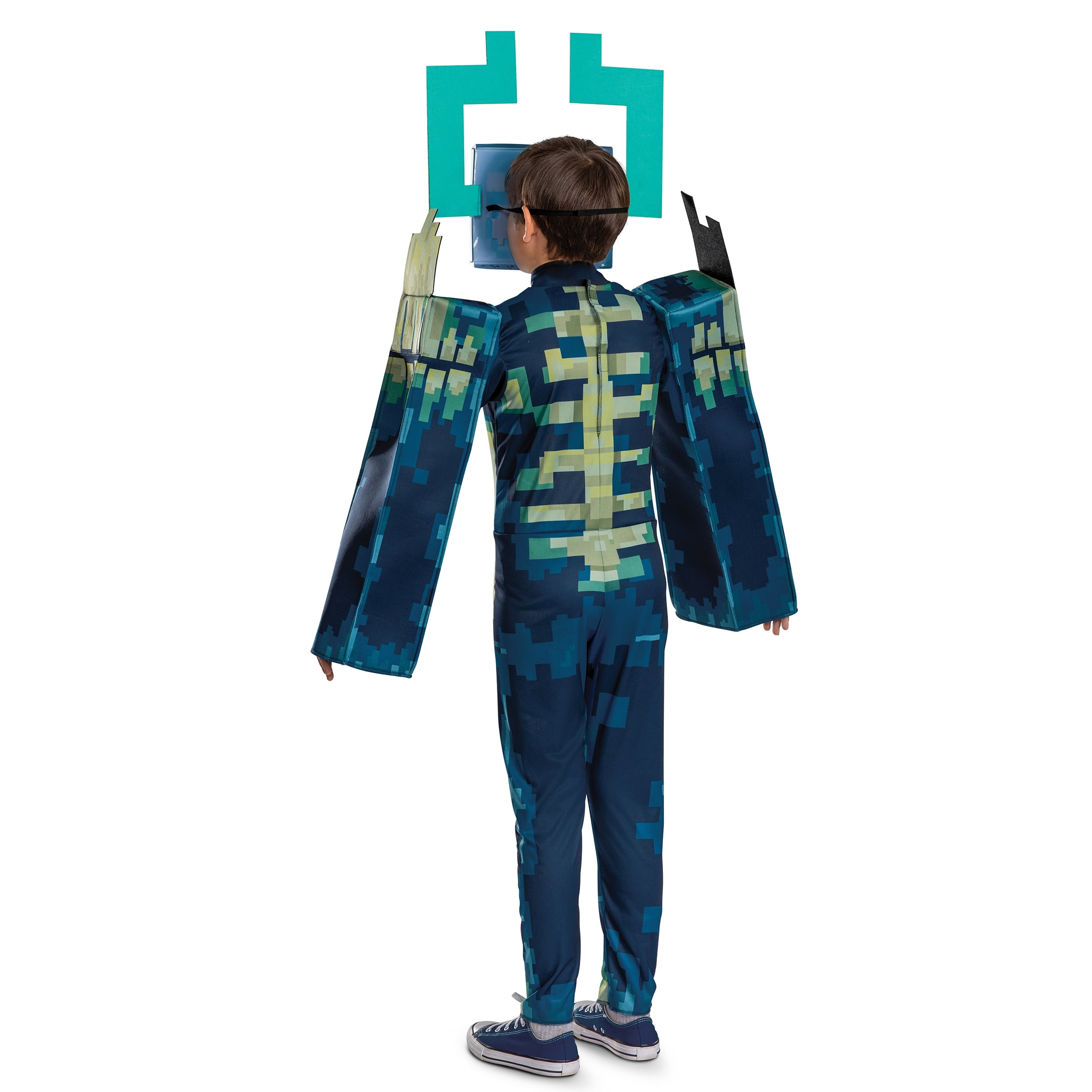 Minecraft Twisted Warden Halloween Costume for Children, Boys Size L (10/12), by Disguise