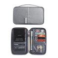 thumbnail image 1 of Cartera para pasaporte familiar, impermeable, organizador de documentos de viaje, 1 of 8