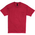 thumbnail image 3 of Hanes Beefy-T T-Shirt à Poche pour Hommes, P, Rouge Foncé, 3 of 6