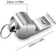 thumbnail image 3 of 8 Packs Coaches Referee Whistles With Lanyards, Colorful Plastic And Stainless Steel Football Whistles For Sports Lifeguards, 3 of 5