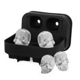 thumbnail image 1 of LHCER Ice Tray,Ice Mold,2Pcs 4-Grid Distinctive Skull Shape Ice Mold Silicone Ice Cubes Tray for Home Bar Use, 1 of 8