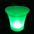 thumbnail image 4 of Aminojy Ice Buckets for Parties with Lid Led Ice Bucket Color Changing Led Light Ice Bucket Transparent Beverage Champagne Beer Wine Bucket Party Bar Club Ktv Restaurant Home, 4 of 4
