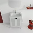 thumbnail image 3 of Juiluna 30 Inch/24 Inch Freestanding Bathroom Vanity with Gel Sink Bathroom Storage Cabinet Bathroom Accessories for Small Space, 3 of 9