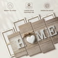 thumbnail image 6 of Elephant Stock Home Wall Sign Wall Art - Horizontal Multi Panel Canvas - Living Room Wall Decor - Wall Signs Multi Panel - Brown And Beige Decor - 75" x 48", 6 of 8
