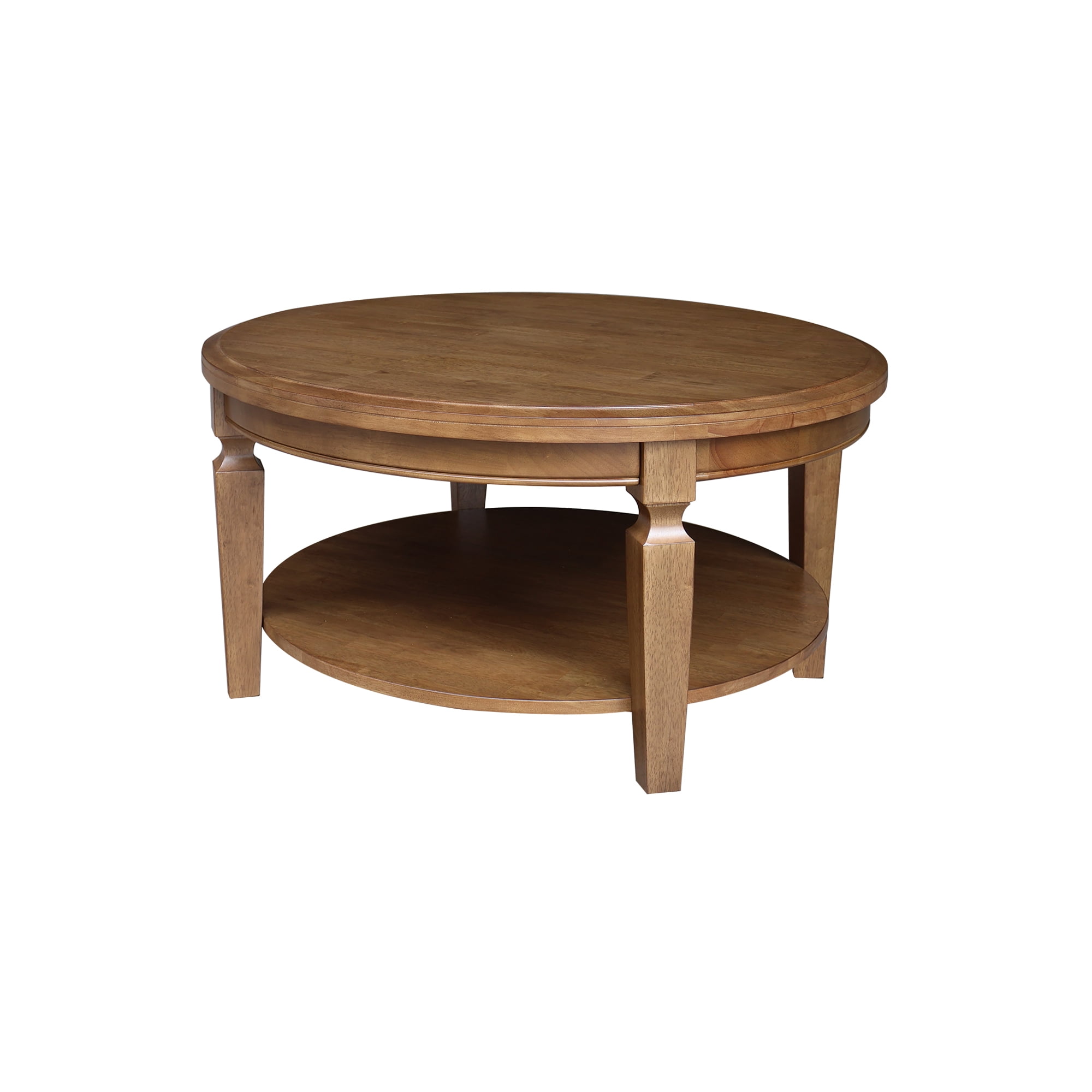 Solid Wood Vista Round Coffee Table