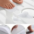 thumbnail image 4 of HONMEET Bathroom Anti- Stickers 22 Pcs White PEVA Shell Shape Non- Safety Decals for Bathtub Shower, 4 of 6
