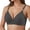 Black, variant on T Shirt Bras for Women Push Up Comfort No Underwire Brassiere Dark Gray 42