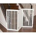 thumbnail image 3 of Internet's Best Traditional Pet Gate - 4 Panel - 36" Tall - White, 3 of 8
