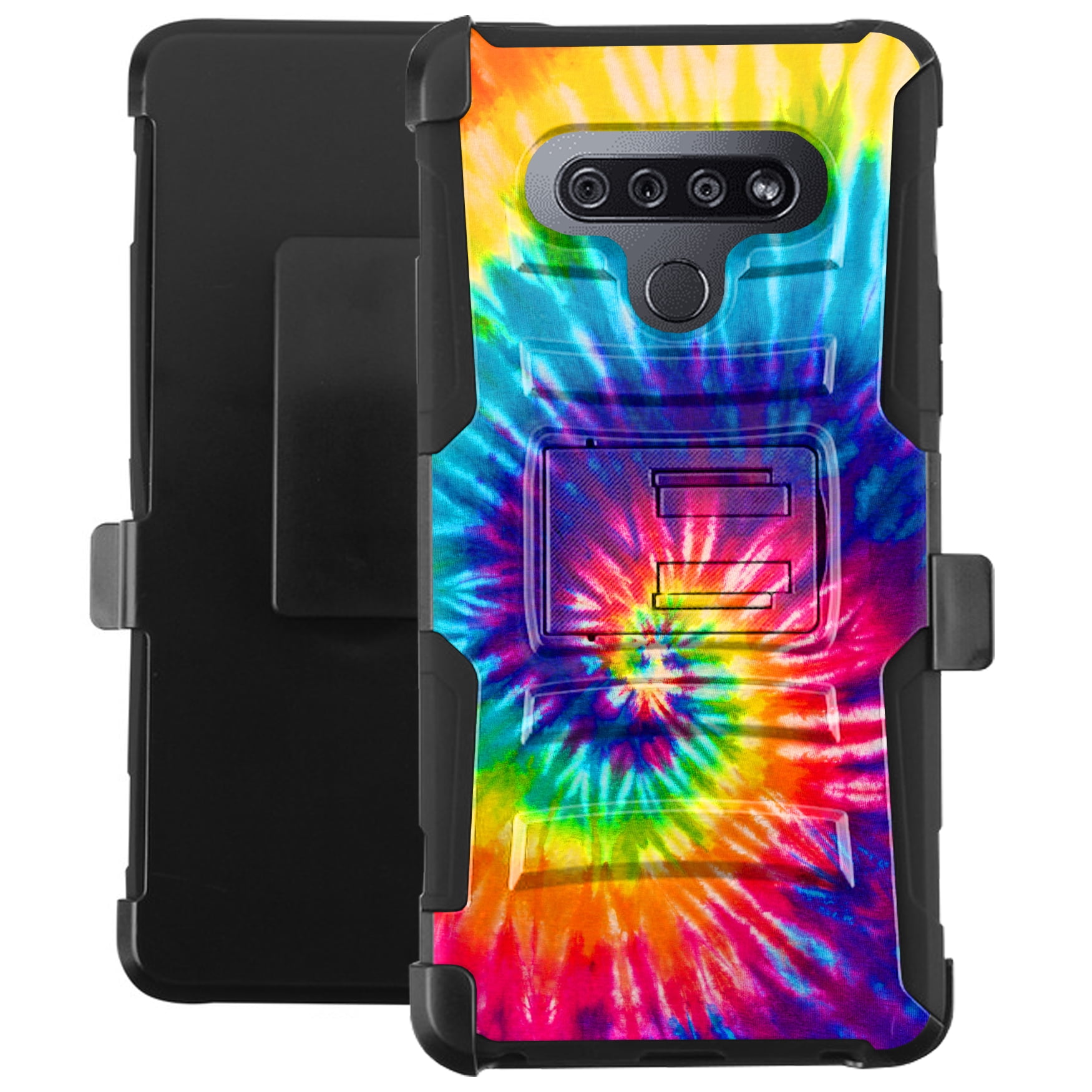 DALUX Hybrid Kickstand Holster Phone Case Compatible with LG Stylo 6