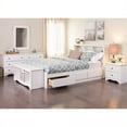 thumbnail image 4 of Prepac Monterey 3-Piece MDF Bedroom Set, White, 4 of 7