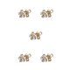 thumbnail image 2 of Minnieouse Catch Clip New Crystal Hairpin Mini Small Ins Hair Claw Bang Moda para mujeres Ocio Casual Shopping White-Mini Type2 NO2, 2 of 6