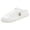 White, variant on XDDLITP Cute Canvas Slip-On Sneakers for Women - Y2K Inspired, Breathable, and Ideal for Raves, Summer, Outdoors, and Daily Use,Black 40(US-8)