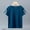 Blue, variant on Bnwani Boys Short Sleeve T-shirt Summer Performance Shirt Crew Neck Shirts for Boys Black Sizes 3-14
