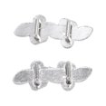 thumbnail image 4 of Unique Bargains 2 Pcs Shoelace Charms Faux Pearl Glass Diamonds Fashion Shoe Accessories Silver Tone Champagne, 4 of 5