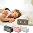 thumbnail image 6 of XGFHYJEH Alarm Clock, Atomic Clocks, Alarm Clock for Kids, Digital Clocks Large Numbers, Small Bedside Tabletop Clock with Large LED Display & Wireless Bluetooth Speaker, 6 of 6