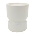 thumbnail image 1 of Mainstays White Ceramic Pillar Candle Holder, 1 of 6