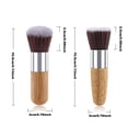 thumbnail image 2 of Foundation Makeup Brushes Setting Powder Blush Bronzer Highlighter Luminizers Foundation Brushes Liquid Cream Face Makeup Brush, 2 of 3