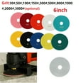 thumbnail image 6 of Lierteer 6 Inch 150Mm Dry/Wet Diamond Polishing Pads Flexible Grinding Discs For Granite, 6 of 6
