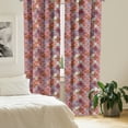 thumbnail image 2 of Ambesonne Colorful Curtains, Nomadic Rug Tribal, Pair of 28"x84", Multicolor, 2 of 5
