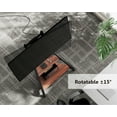 thumbnail image 4 of FITUEYES Comfortable Television Stand, Ironwood Walnut, 4 of 4