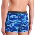 thumbnail image 4 of SEVEBJ Camo pattern Man Boxer Briefs Knickers Elastic Underpants Breathable Trunks, 4 of 6