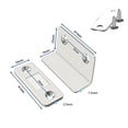 thumbnail image 2 of 4PCS Strong Magnetic Catch Latch for Ultra Thin For Door Cabinet Cupboard Closer, 2 of 9
