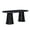 Rich Black, variant on Beautiful by Drew Oval Dining Table, Warm Honey