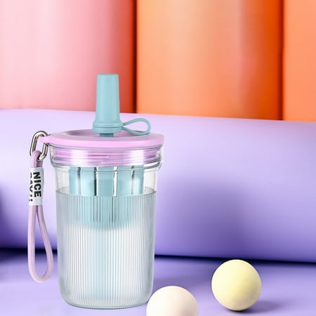 

HongHeng Summer Water Bottle Portable Student Water Bottle Trendy Travel Mug Lightweight Outdoor Sports Bottle