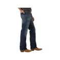thumbnail image 2 of Wrangler Men's Retro Medium Wash Low Rise Relaxed Bootcut Jeans Indigo 40W x 34L  US, 2 of 5