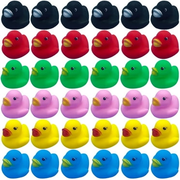 Tcwhniev 50 Pcs Rubber Ducks,Assorted Ducks Bath Toy for Kids,Bath Floater,Baby Bath Toys Rubber Duck for Shower Birthday Party Favors Gift