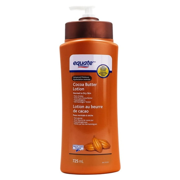 Equate Cocoa Butter Lotion Advanced Moisture, 725 ml