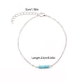 thumbnail image 3 of Qarigey Tobillera Oro Plata Joyería estética Estilo simple Accesorios de playa universales Pulseras de tobillo para mujeres Bodas Ropa, zapatos y accesorios Miscelánea plata Qarigey AP009824-02, 3 of 6