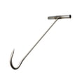 thumbnail image 2 of deevoka Meat Hook Kitchen Drain Cover Lifter Sewer Rigid Tool Hook Manhole Hook Tool 50cm, 2 of 9