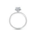 thumbnail image 3 of FB Jewels 14kt White Gold Womens Round Diamond Solitaire Bridal Wedding Engagement Ring 7/8 Cttw, 3 of 4